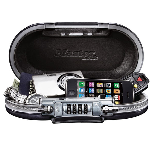 Master Lock 5900D SafeSpace Portable Personal Safe – Travel Security Lock Box