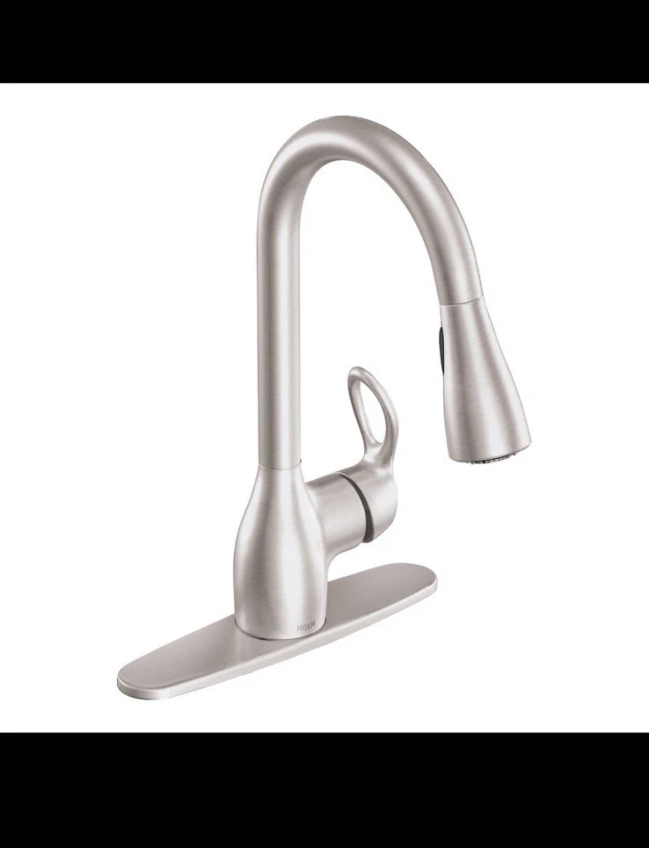 Moen Kleo Spot Resist Stainless One-Handle Pulldown Kitchen Faucet - CA87011SRS