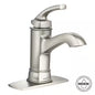 Moen Hensley Single-Handle Bathroom Faucet – Spot Resist Brushed Nickel (WS84414MSRN)